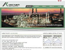 Tablet Screenshot of komutplastik.com